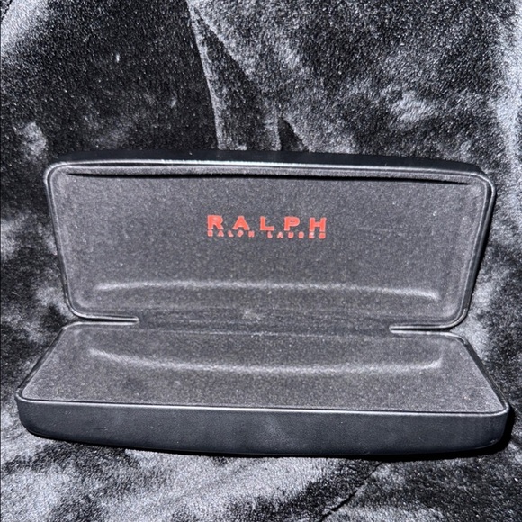 Ralph Lauren Black Glasses Case - Picture 1 of 6
